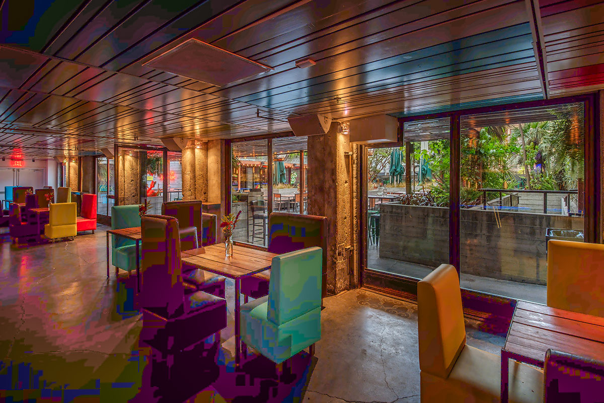Union Square event space outdoor seating indoor lounge in San Francisco
