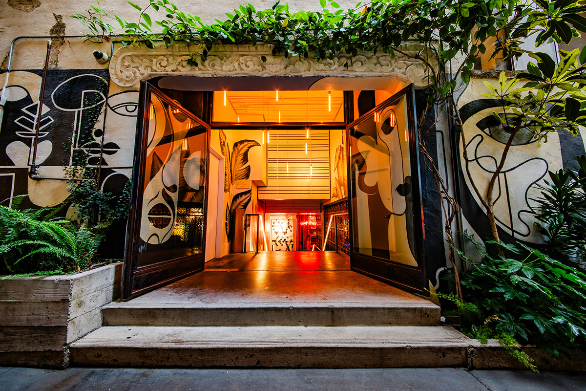 Union Square event space outdoor entrance way in San Francisco