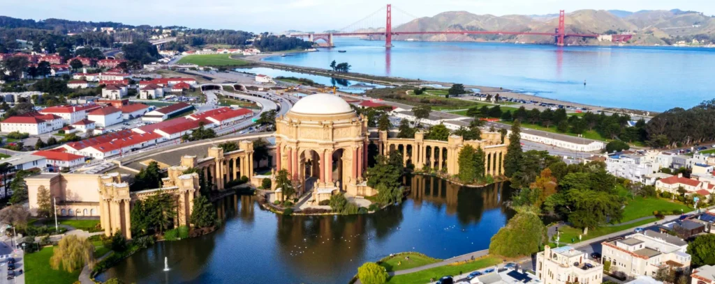 Palace of Fine Arts event space in San Francisco