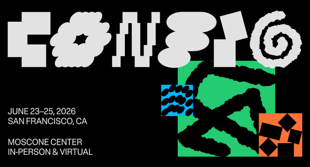 Figma Config 2026 graphic for event in San Francisco.